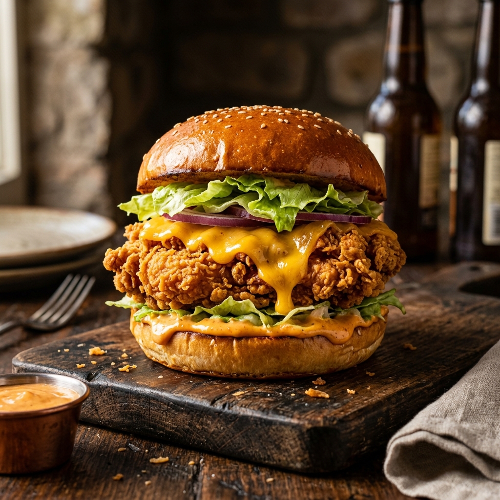 No Bun Burger
